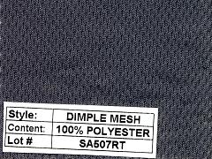 Dimple Mesh 100% Poly 180 Gram